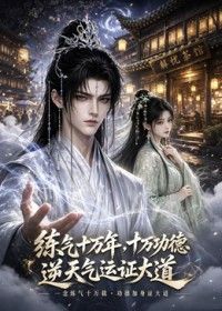 煉氣十萬年，十萬功德逆天氣運(yùn)證大道海報(bào)